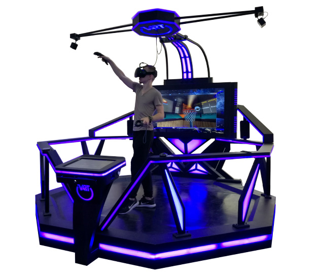 二手龙程VR行走平台 大型魔力互动
